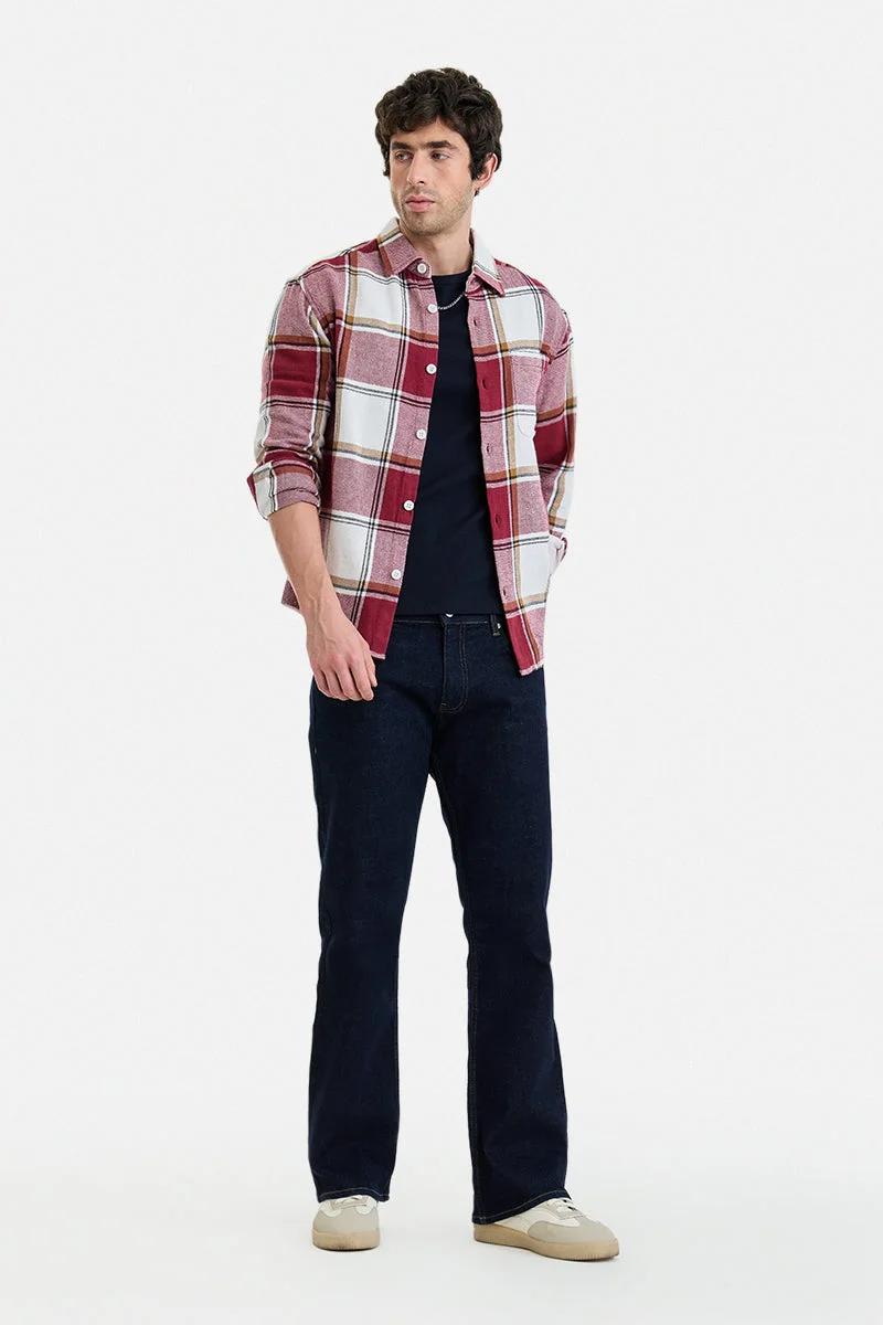 سنيتش Bootcut Stretch Washed Jeans